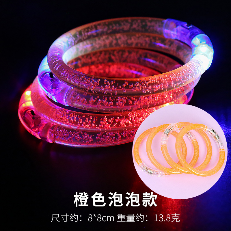 Pulsera LED Luminosa de Acrílico para Fiestas