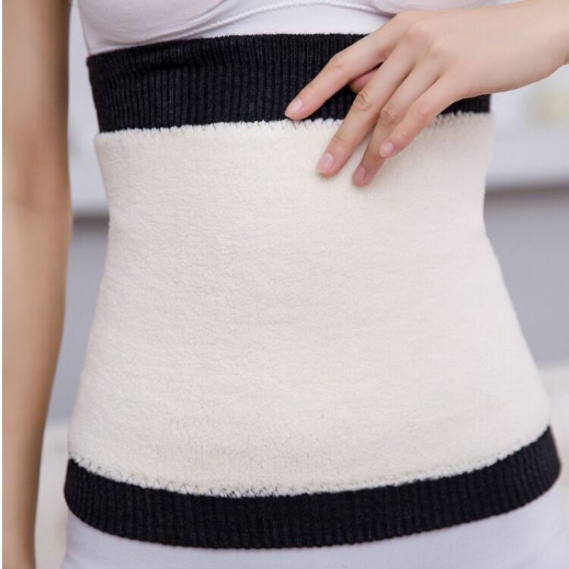 Waist protection belt around Plush thickening Sherpa winter Belly Belly girth lady Waist Cold proof Nuanwei