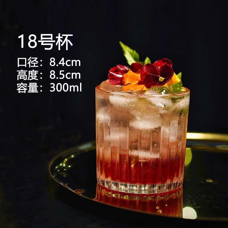 Tazas de cóctel creativas Tazas de vidrio de pie alto Tazas de bar personales Tazas de vino Tazas de champán Tazas de mojito martini