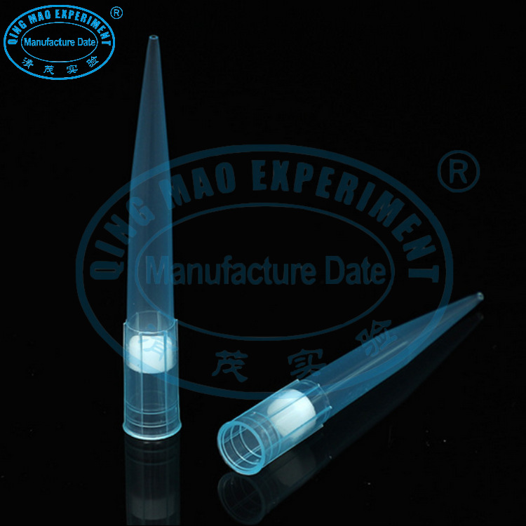 滤芯吸头1000ul吸头滤芯盒装1mltip头袋装QM-B18清茂实验无菌