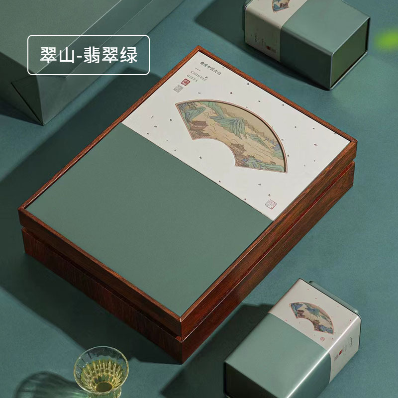 高档茶叶礼盒装空盒铁观音岩茶西湖龙井绿茶高端红茶包装盒空礼盒
