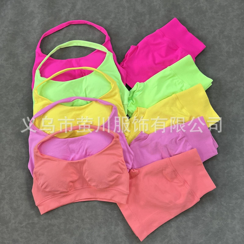 Трансграничный DF с высокой пулей ультра-тонкой матовой нейлоновой шеей с большой спиной бесшовный спортивный бюстгальтер йога бюстгальтер нижнее белье