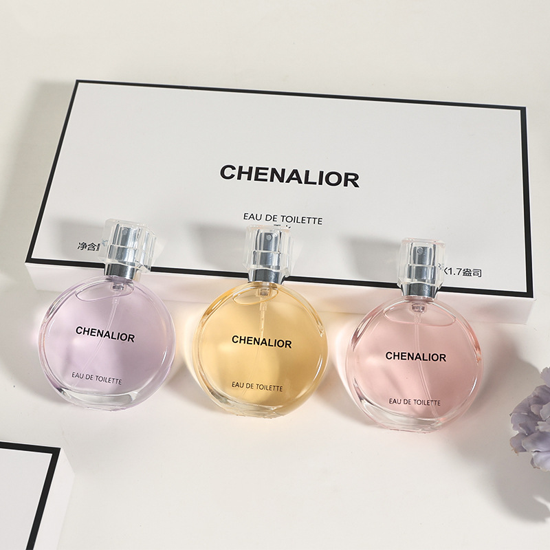 CHENALIOR perfume set polvo encuentro violeta perfumes encuentro perfumes duraderos para mujeres caja de regalo transfronteriza