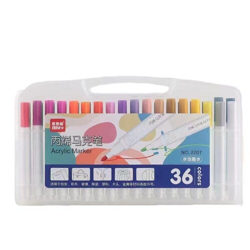 Barbara Cat Acrylic Marker Art Color Doodle Journal Marker Water-based Paint Pen DIY Painting Acrylic