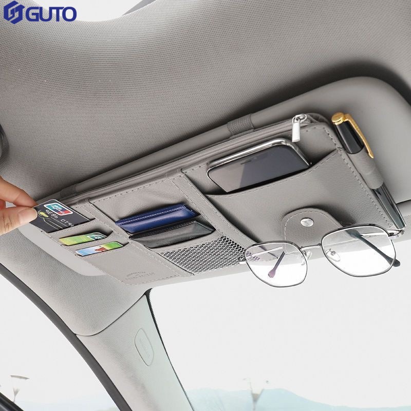 New Multifunctional Car Sun Visor Storage Clip Car Sun Visor Special Glasses Clip Car Decoration Supplies