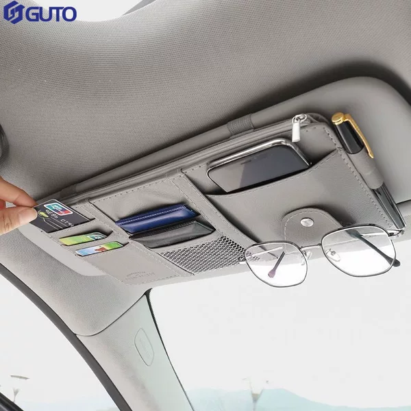 New Multifunctional Car Sun Visor Storage Clip Car Sun Visor Special Glasses Clip Car Decoration Supplies