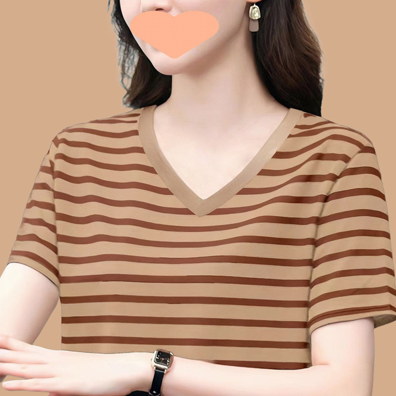 小さな襟のデザイン、ファッショナブルでエレガントな女性用純綿半袖シャツ、2025年夏の新しいスタイル、ゆったり、多用途、外国風、小と路|undefined