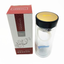 特大加长玻璃杯双层水杯仿水晶玻璃茶杯 10元店9元9店货源批发