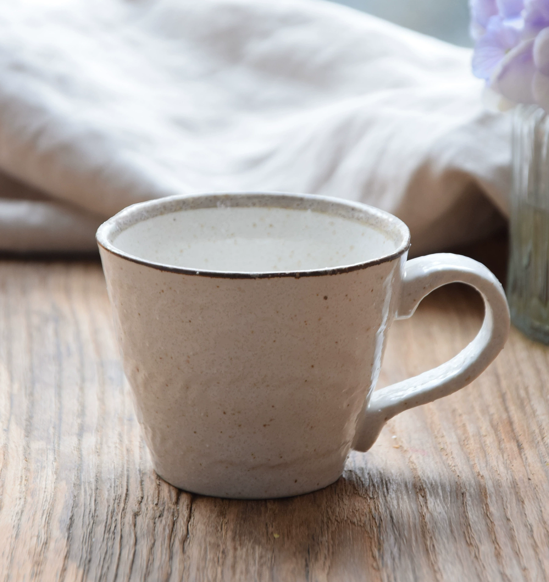 KAKUNI SHIROKARATSU/shimiyaki/Сделано в Японии/Кружка SHIROKARATSU baitangjin