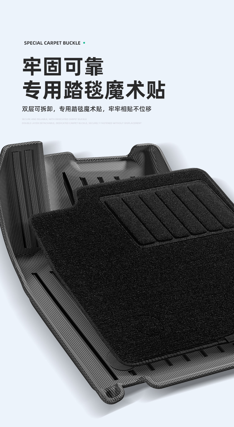 Suitable for Mazda 2026+ Mazda 6e EV right-hand drive XPE floor mats, waterproof and wear-resistant trunk mat and front compartment mat
