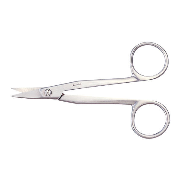 小型弯剪双刃剪刀 （不锈钢制）