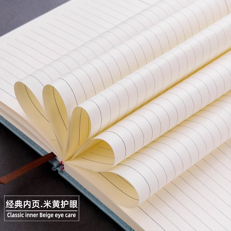 Caja de regalo del día del maestro, cuaderno de escritorio de alto valor, cuaderno de cuero creativo para el maestro