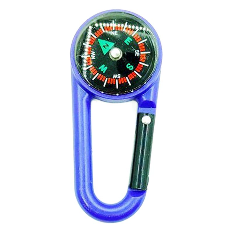 Открытый Портативный Компас быстросъемный карабин АБС компас указатель Многофункциональный Рюкзак Пряжка