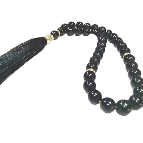 33 pieces of 12mm large crystal Muslim prayer beads Tasbih, cross-border wholesale supply, dropshipping one piece at a time