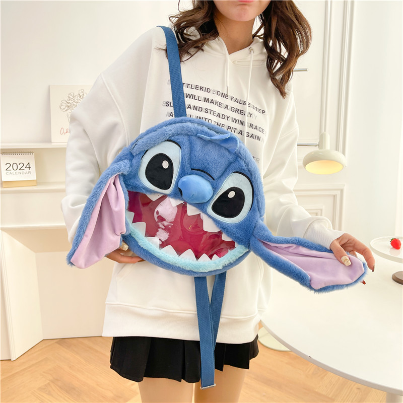 Ba lô búp bê sang trọng phổ biến Stitch ins dễ thương túi búp bê ngộ nghĩnh quà tặng ngày lễ túi dự tiệc