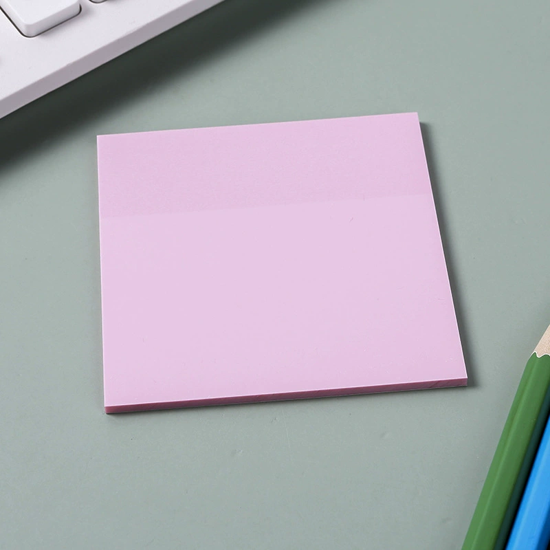 Square Sticky Notes, 75×75 mm, Assorted Cover Colors, School Stationery