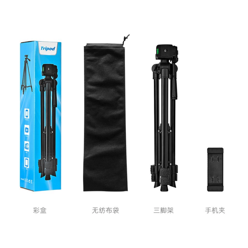 Tubing for fishing, camera, tripod, handheld metal telescope
