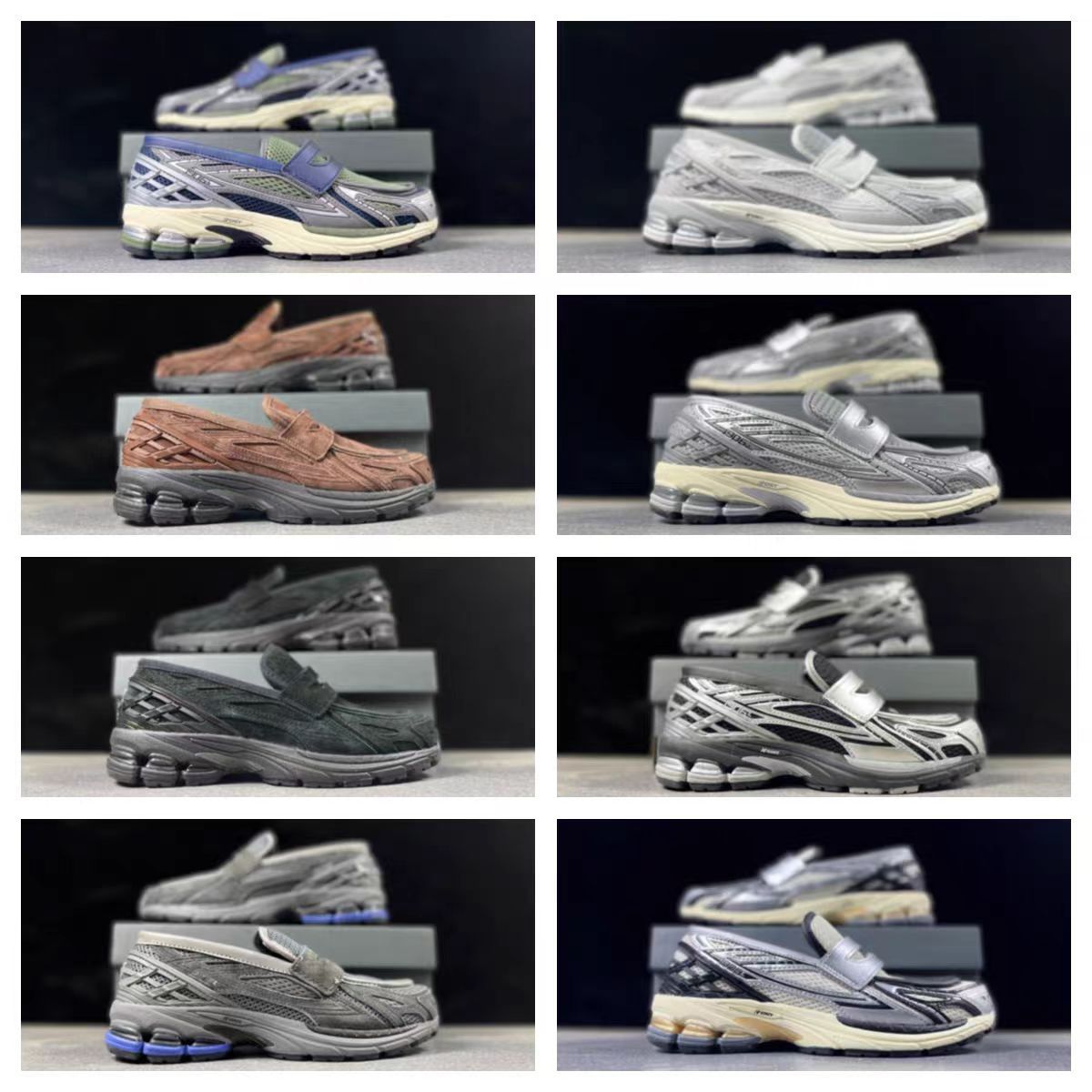 Putian Cross-Border Nb1906L Casual Trendy Shoes for Men and Women, Shock-Absorbing Low-Cut Versatile Casual Shoes, Loafers