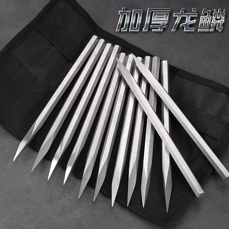 Dart Needles Standard Indoor Flying Needles Professional-Grade Fitness Sports Triangular Round Flying Needles Hexagonal Flying Needles Dragon Scale Flying Target Needles
