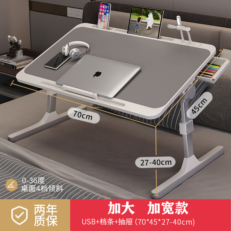 Liftable Bed Foldableing Table Laptop Table Stand Dormitory Student Writing Study Table Bay Window Table
