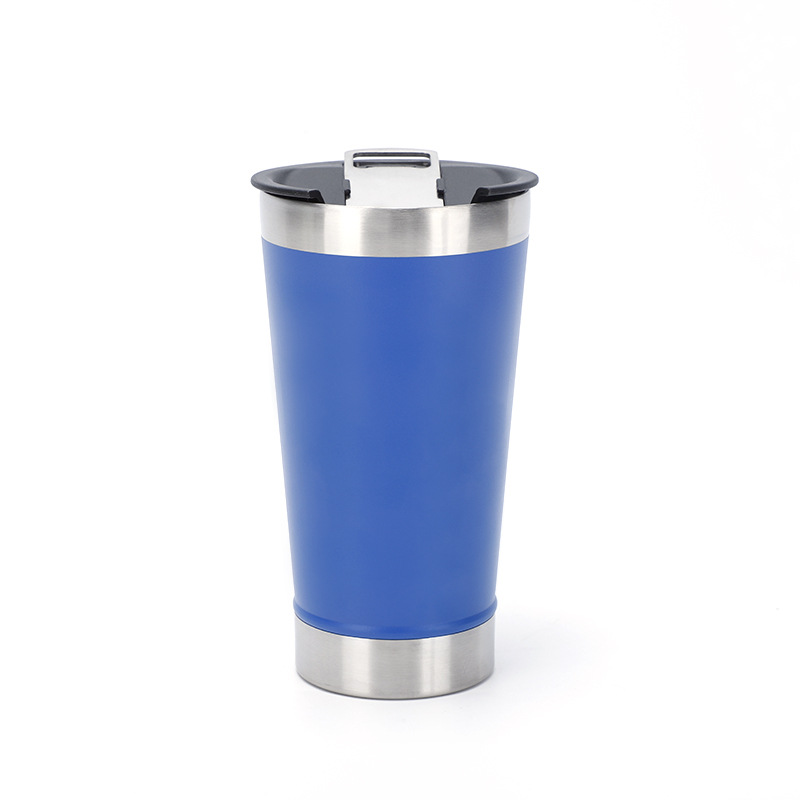 Ventas transfronterizas de acero inoxidable 304 con abertura de botellas de cerveza de acero inoxidable 304 tazas de aislamiento de automóviles tazas de hielo