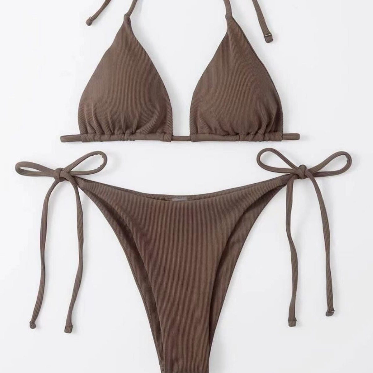 Women's Sexy Three Piece Bikini Two Piece Swimsuit American Style Beach Hot Spring Swimwear_ecoleips.com