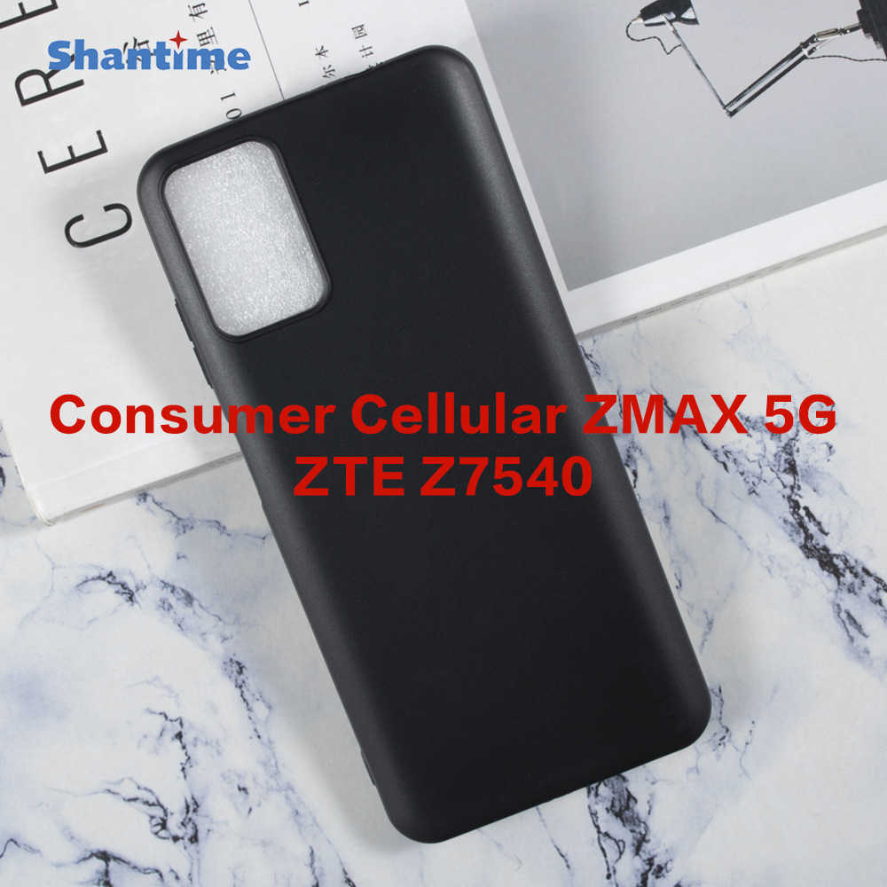 适用Consumer Cellular ZMAX 5G手机壳翻盖手机皮套TPU软壳