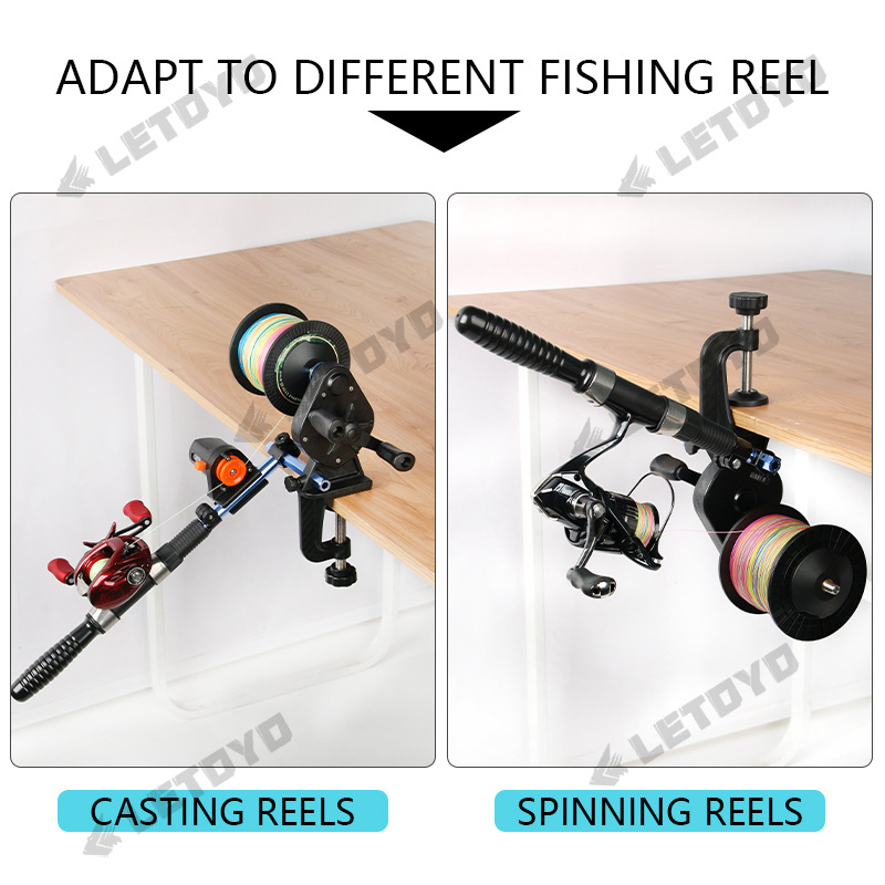 LETOYO Amazon transfronterizo nueva rueda de pesca bobinadora línea de pesca en línea Winder