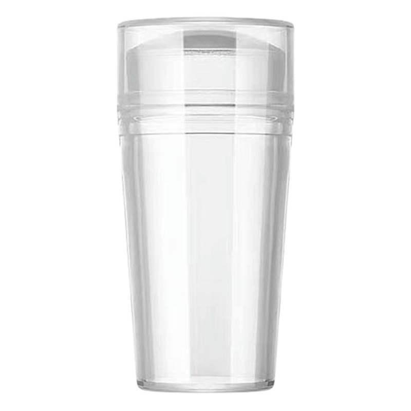 Nail Art sello 2,8 cm de silicona transparente raspador grande sello de uñas herramienta de impresión francesa traje en stock