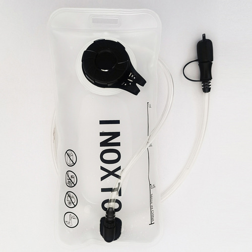 Cross-border outdoor water bag EVA drinking water bag 1L-2L portable water bag soft water bottle running sports water bottle water bag wholesale