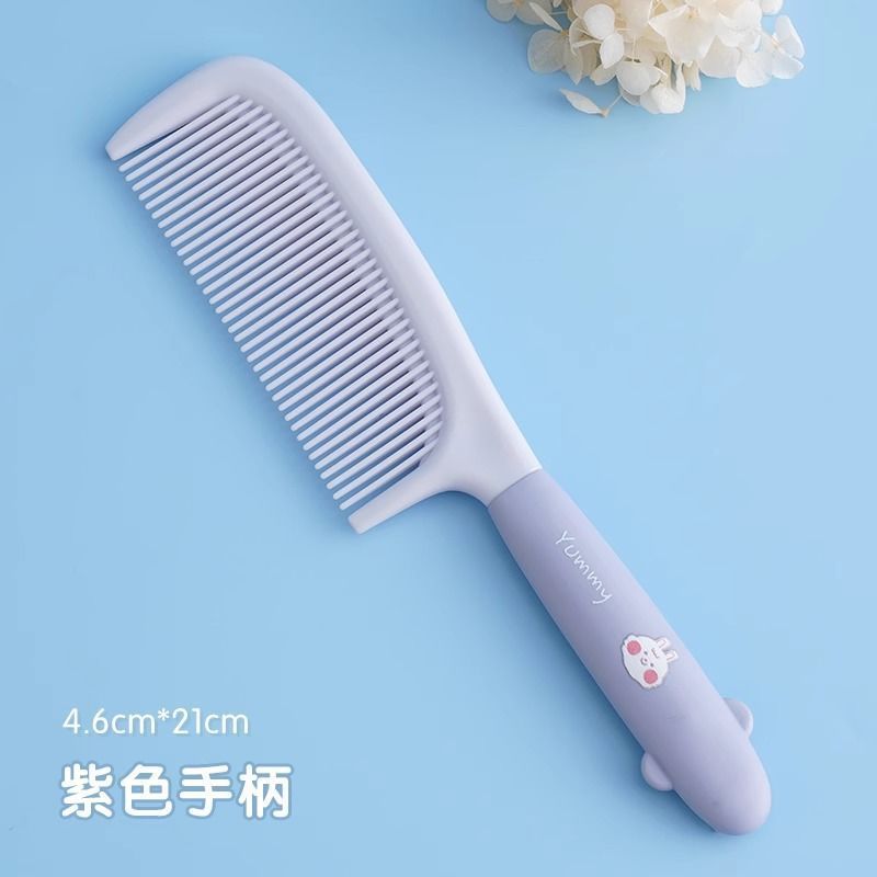 コーム 学生寮コーム 女性専用 ヘアスムージングポニーテールコーム ロングヘア 家庭用 少女・子供用 頭を傷つけない|undefined