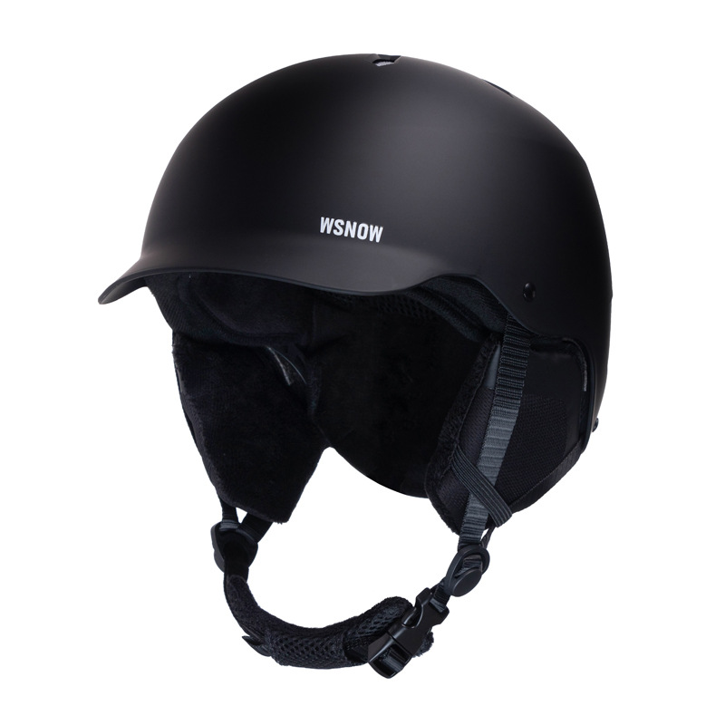 Capacete de esqui Snowboard proteção contra colisão dupla Capacete respirável proteção de cabeça para homens e mulheres_voghion.com