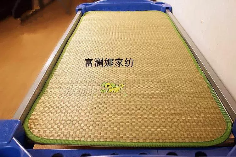 Детский соломенный коврик, Летний дышащий коврик для сна для детского сада Lancao, Специальный коврик для детских кроваток, Натуральный детский коврик