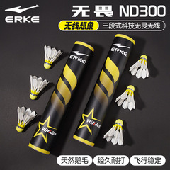 鸿星尔克无线想象羽毛球耐用耐打大鹅毛官方正品室外体育训练专用