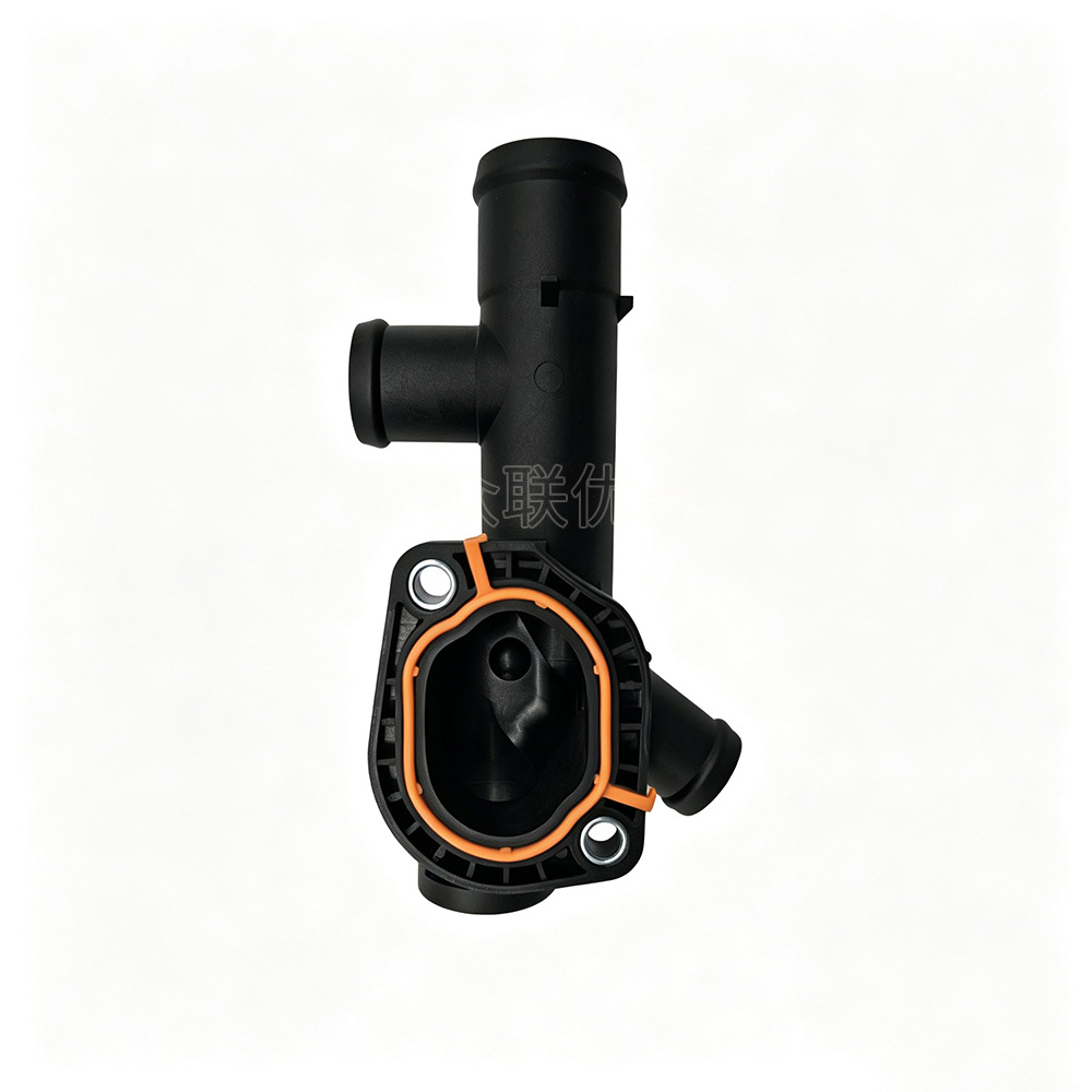 03L121131K Coolant Flange Thermostat Water Pipe Connector Suitable for Volkswagen Multivan 2.0t Diesel