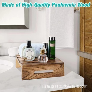 Wooden Dessert Table Riser Decorative Cake Stand Hand-Held Party Serving Tray Ornament Stand Solid Wood Base