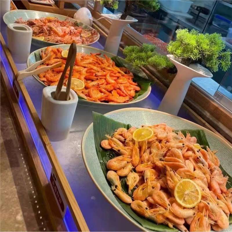 新中日本式料理陶瓷餐具大号刺身拼盘海鲜资造大碗自助餐展示盘碟