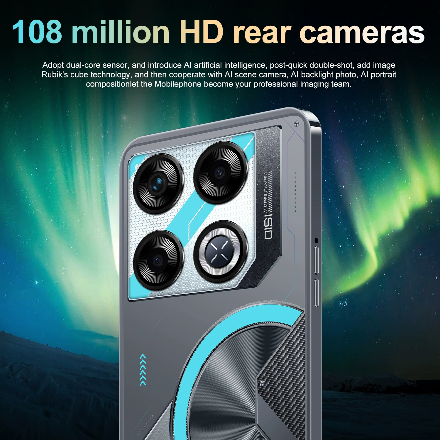 Новый кросс-бордер мобильный телефон GT20 Pro смартфон 16+1Т ПЗУ HD 7.3 большой экран источник производитель (爆款)