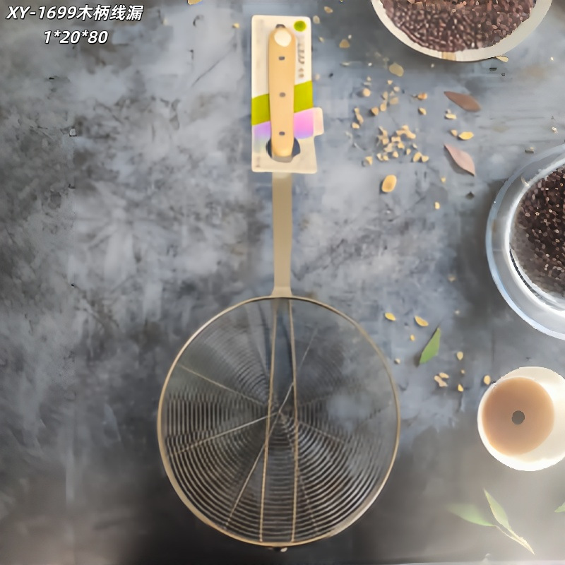 XY-1699 나무 손잡이 와이어 배수구