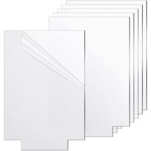 亚克力灯桌卡片 透明亚克力展示卡板  有机玻璃卡片