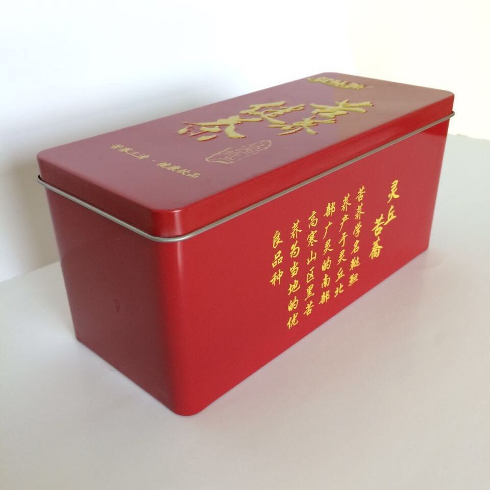 定 制销售多规格茶叶盒长方罐 金属罐马口铁罐 金属盒 茶叶盒