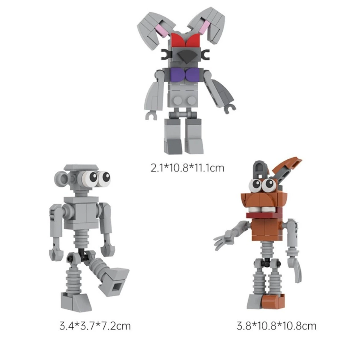 Набор строительных блоков (Lego) — творческие минифигурки, 136–492 деталей, ручная сборка