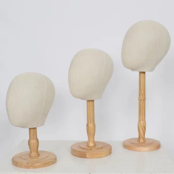 Mannequin head display props, pin-able foam faceless dummy model head for displaying wigs, hats, and jewelry in stores