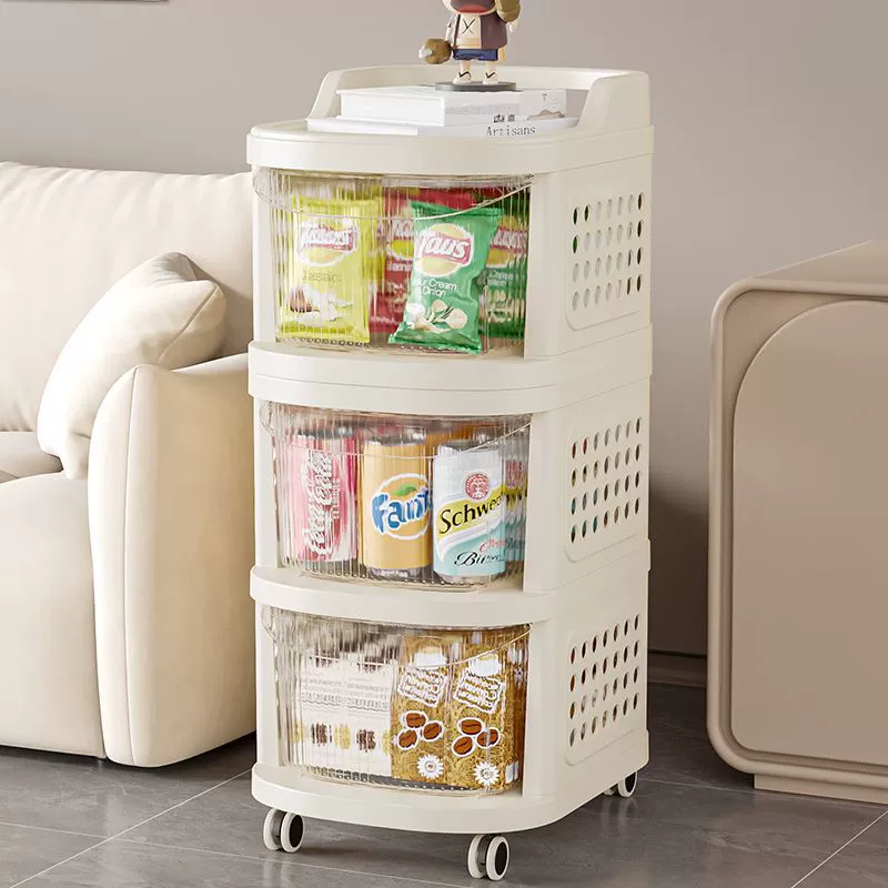 Children's storage system for new born, multilayer cart for boxes