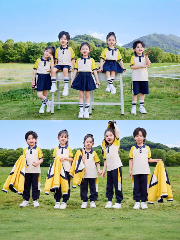小学生制服夏スーツ4点セット幼稚園服夏春秋服3点セット子供春服|undefined