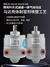 悍风4VA低速气动马达HF-2VA叶片式气动工业大扭力减速马达机