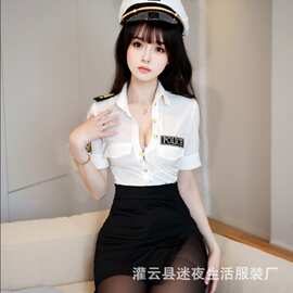 夜生活性感情趣内衣制服诱惑纯欲服装制服套装调情火辣床上激情