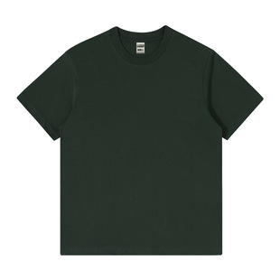 230g DuPont Sorona combed Siro spinning round neck short sleeve T-shirt short sleeve trendy class clothes printed LOGO