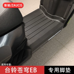 Tailg Cangqiong Eb Tam Örtüklü Ayaqaltı, Qalınlaşdırılmış Sürüşməyən Suya Davamlı Pedal Matı