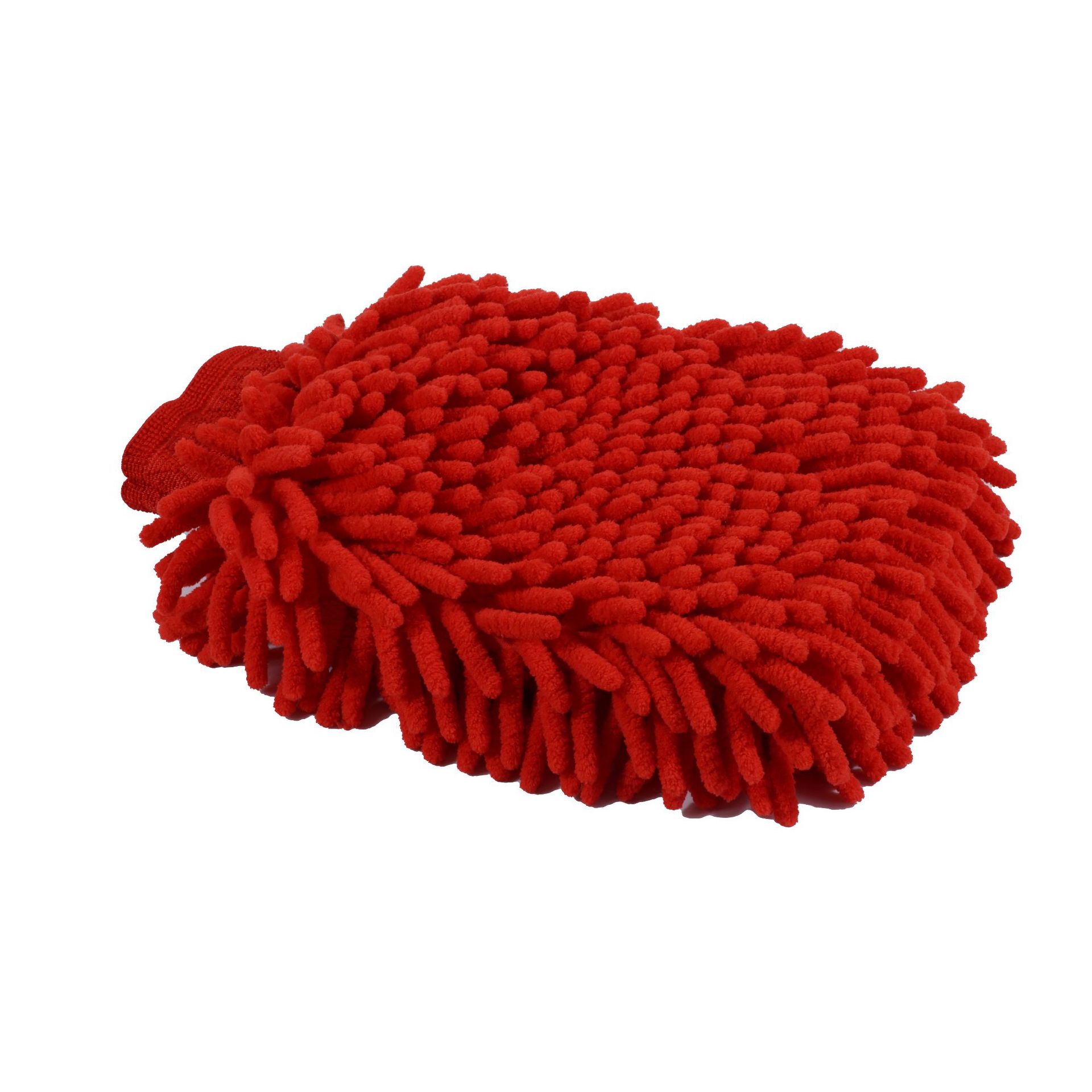 Xinxiili engrosada chenille guantes de lavado de coches guantes de espuma de terciopelo de coral terciopelo largo de una cara guantes de limpieza de coches de doble cara de terciopelo largo